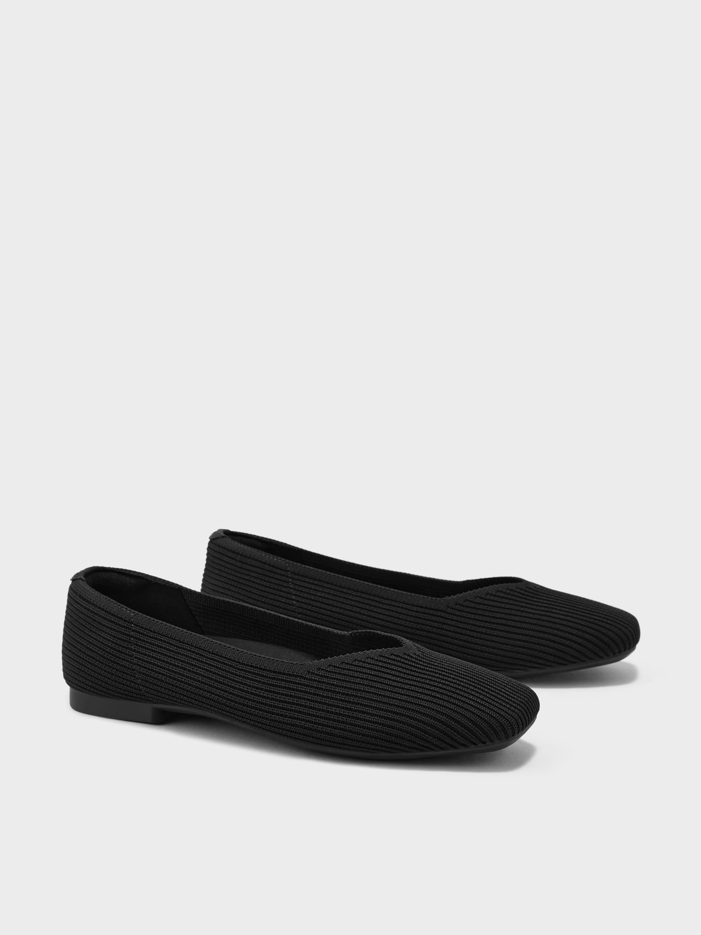 Square-Toe Flats