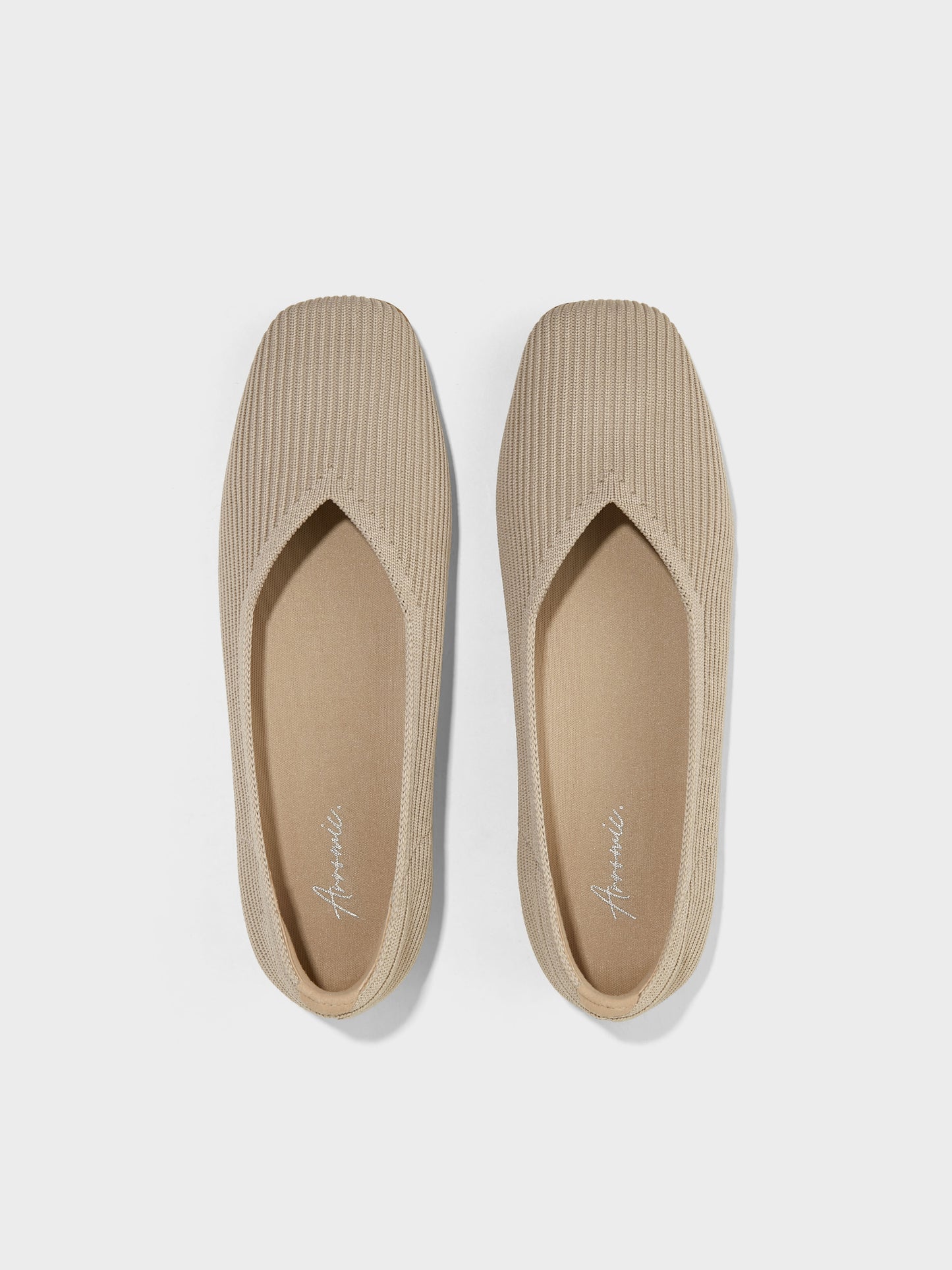 Square-Toe Flats