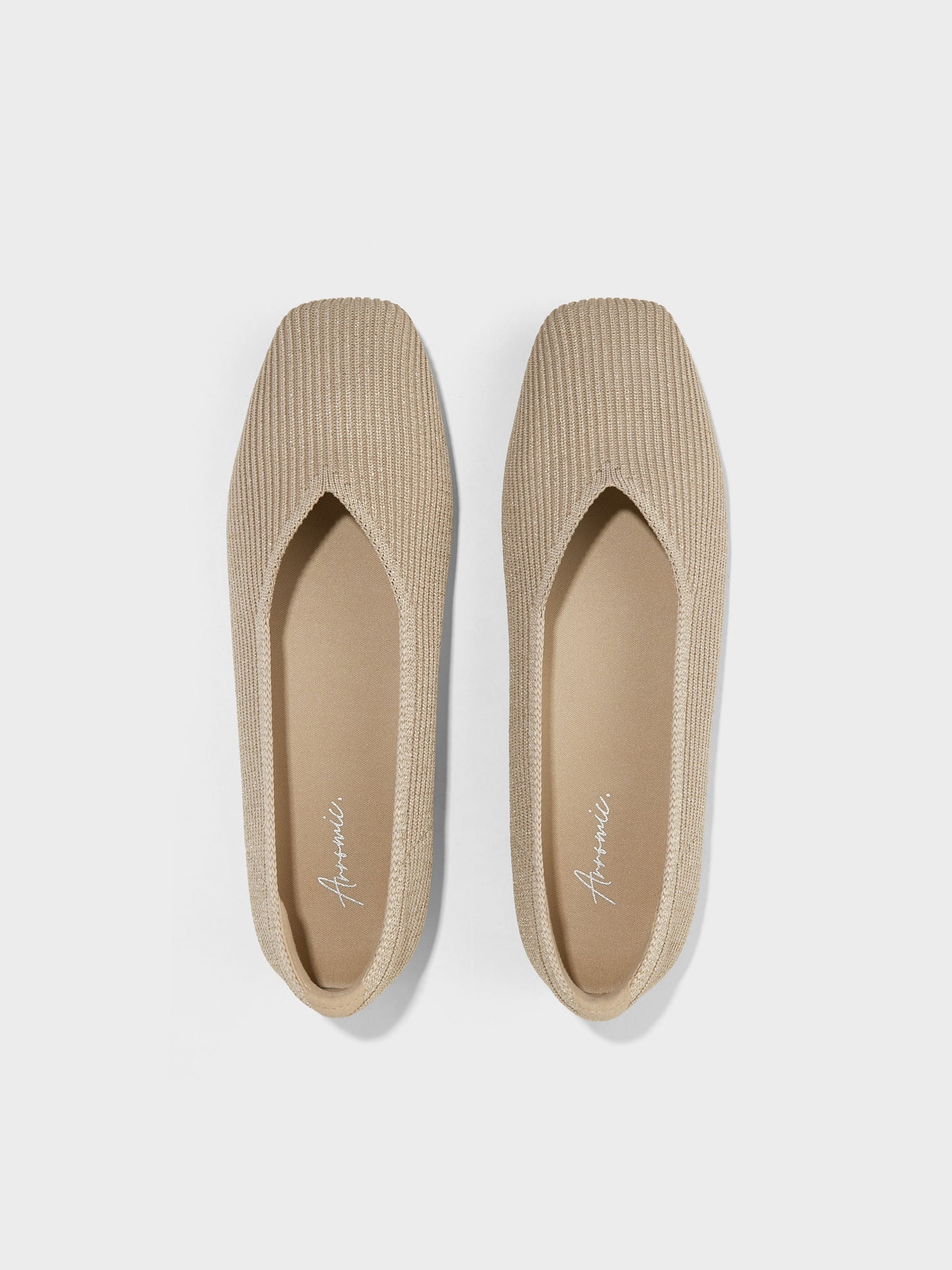 Square-Toe Flats